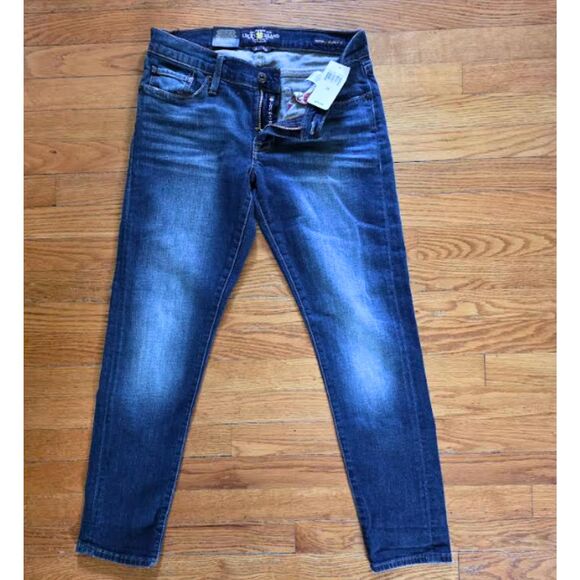 Lucky Brand Jeans | Women's Size 2/26 | NWT | Sienna Straight Dark Wash Ankle - Picture 3 of 6